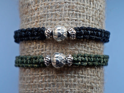 Macrame bracelet lotos Adjustable handmade bracelet Braided bracelet Macramé jewelry Good luck bracelet with lotus charm
