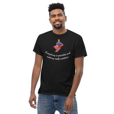 Men's T-shirt with a quote