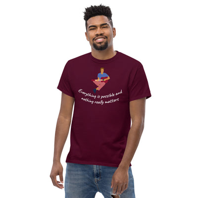 Men's T-shirt with a quote