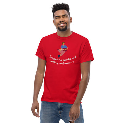 Men's T-shirt with a quote