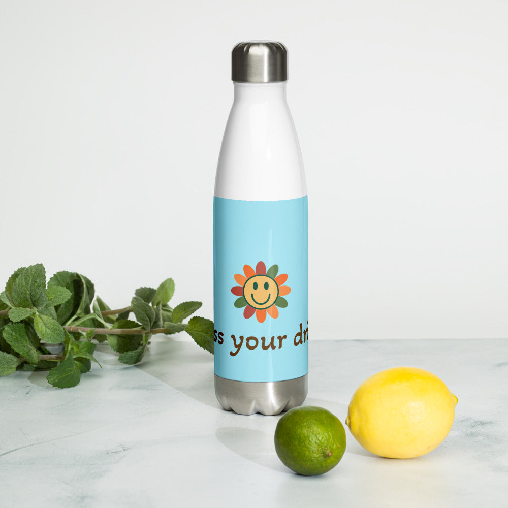 Stainless steel water bottle