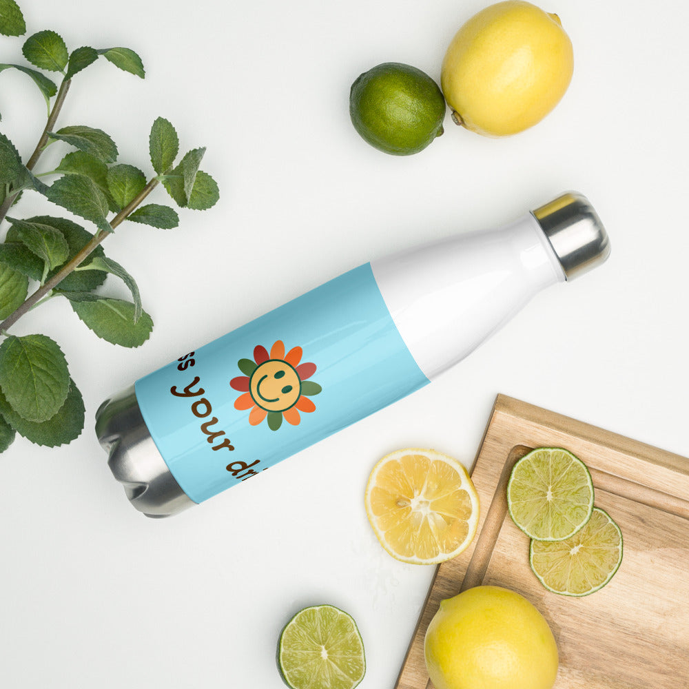Stainless steel water bottle